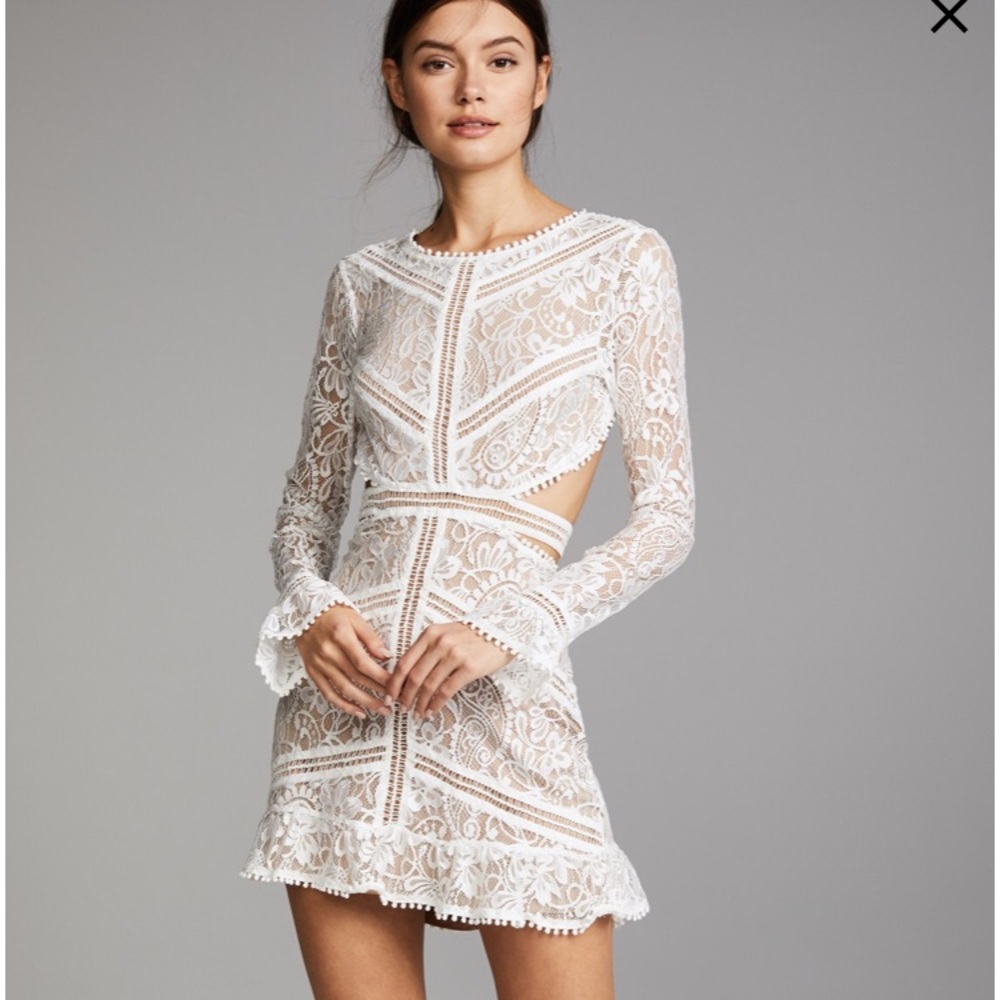 For Love and Lemons Emerie Cutout Dress
